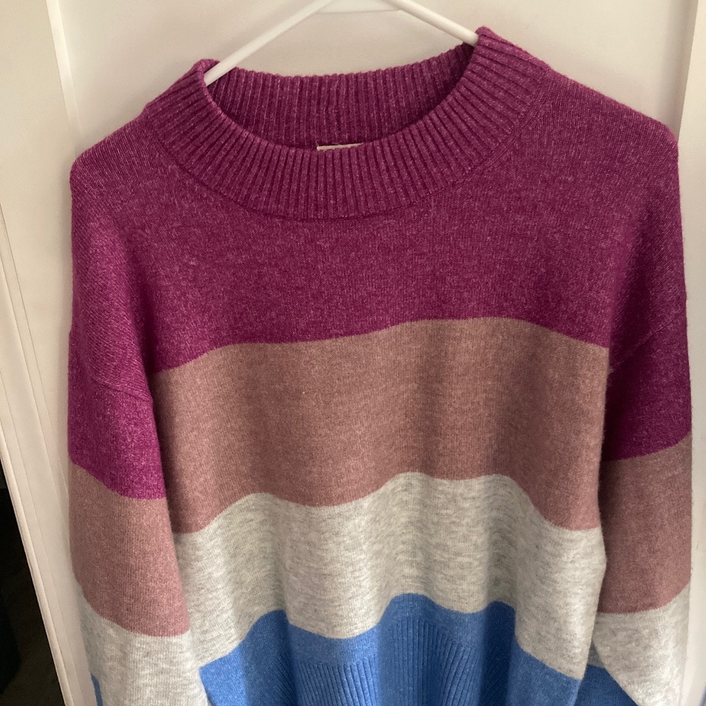 A New Day Striped Sweater XS